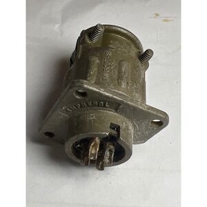 Vintage Amphenol 4-Pin Military Spec Connector‎ MS3057 Aviation Industrial Plug